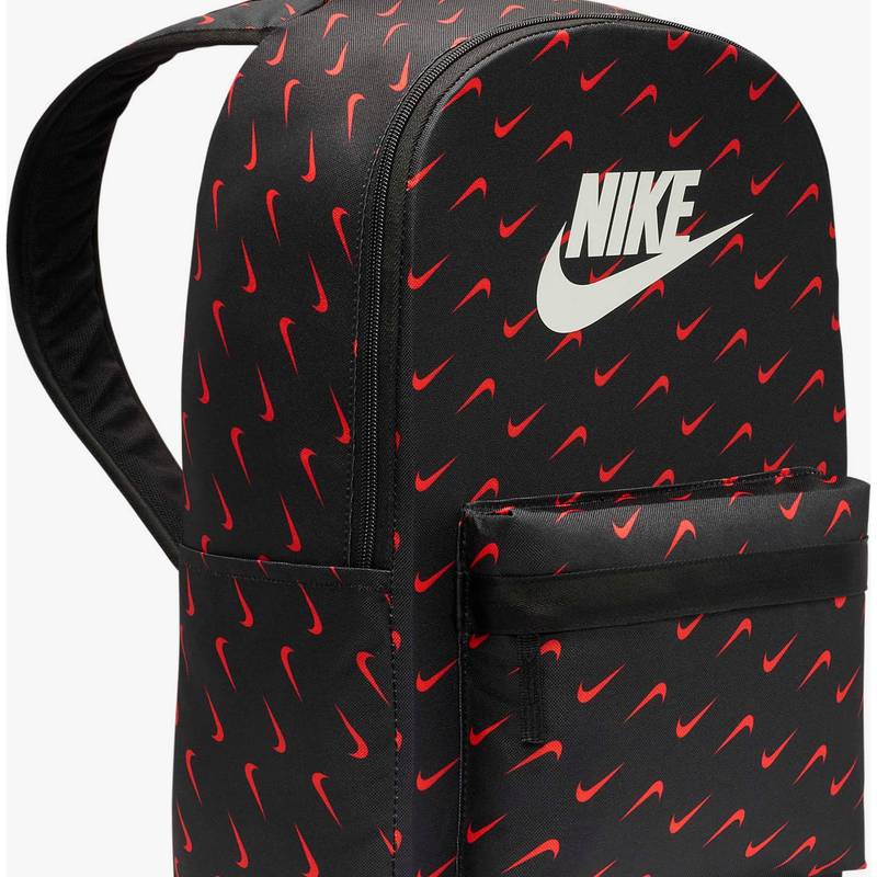 Рюкзак Nike NK HERITAGE BKPK - SWOOSH DROP 25L чорний, червоний Уні 43 х 30.5 х 15 см DT-HF6995-010, рис. 2