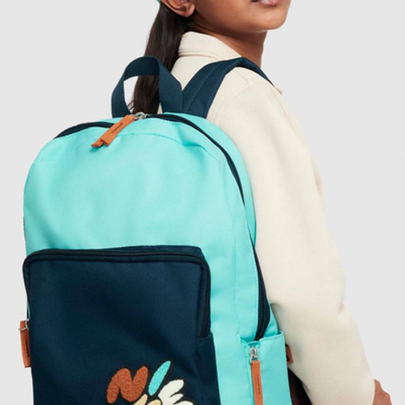 Рюкзак Nike Y NK CLASSIC BKPK - BUBBLE 16L бірюзовий, темно-синій Діт 38x28x13 см DT-FZ7254-300, рис. 8