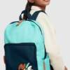 Рюкзак Nike Y NK CLASSIC BKPK - BUBBLE 16L бірюзовий, темно-синій Діт 38x28x13 см DT-FZ7254-300, прев. 8