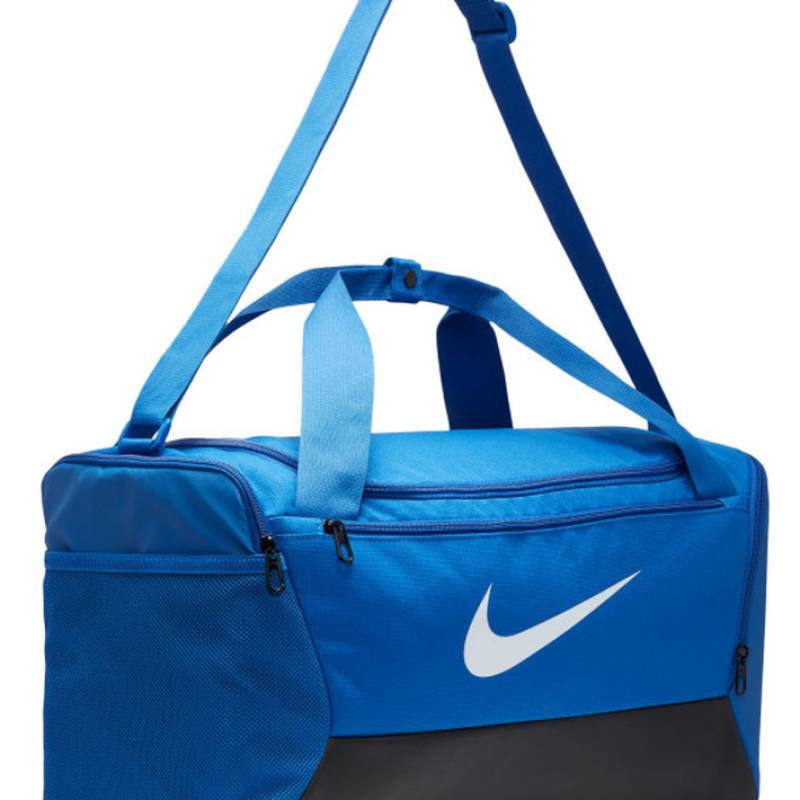 Сумка Nike NK BRSLA S DUFF - 9.5 41L чорний, синій Уні 51x28х28 см DT-DM3976-480, рис. 0