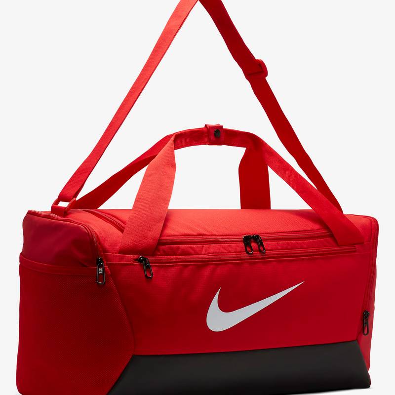 Сумка Nike NK BRSLA S DUFF - 9.5 41L чорний, червоний Уні 51x28х28 см DT-DM3976-657, рис. 0