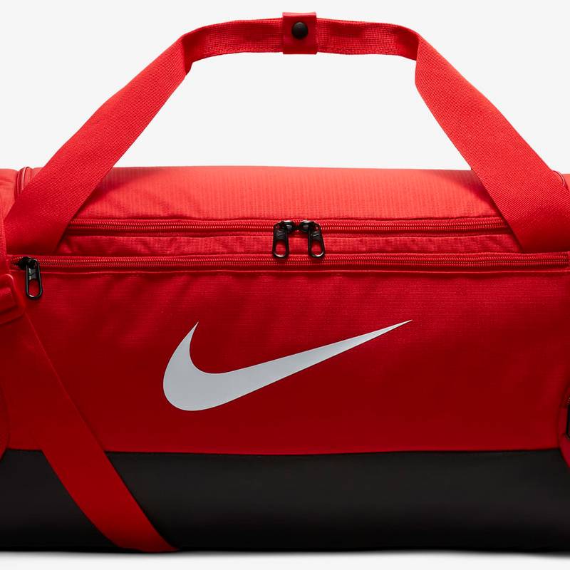 Сумка Nike NK BRSLA S DUFF - 9.5 41L чорний, червоний Уні 51x28х28 см DT-DM3976-657, рис. 1