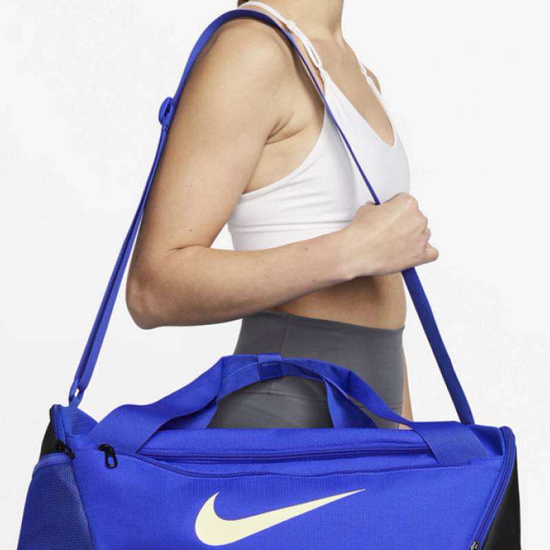 Сумка Nike NK BRSLA S DUFF 9.5 41L чорний, синій Уні 51x28х28 см DT-DM3976-405, рис. 5