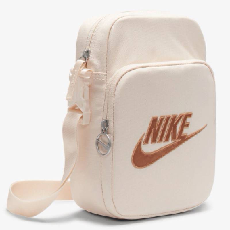 Сумка на плече Nike NK HERITAGE CROSSBODY - MTLC M 4L бежевий Уні 18x7,5x23 см DT-FB3041-838, рис. 0