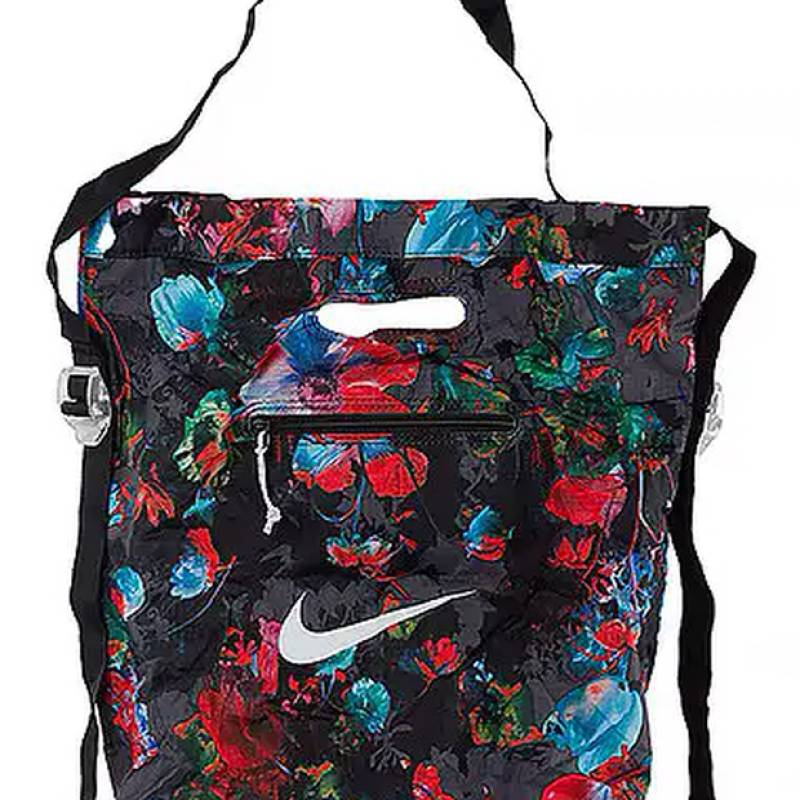 Сумка на плече Nike NK STASH TOTE - AOP чорний, червоний, синій Уні 43 x 36 x 15 см DT-DV3089-010, рис. 0