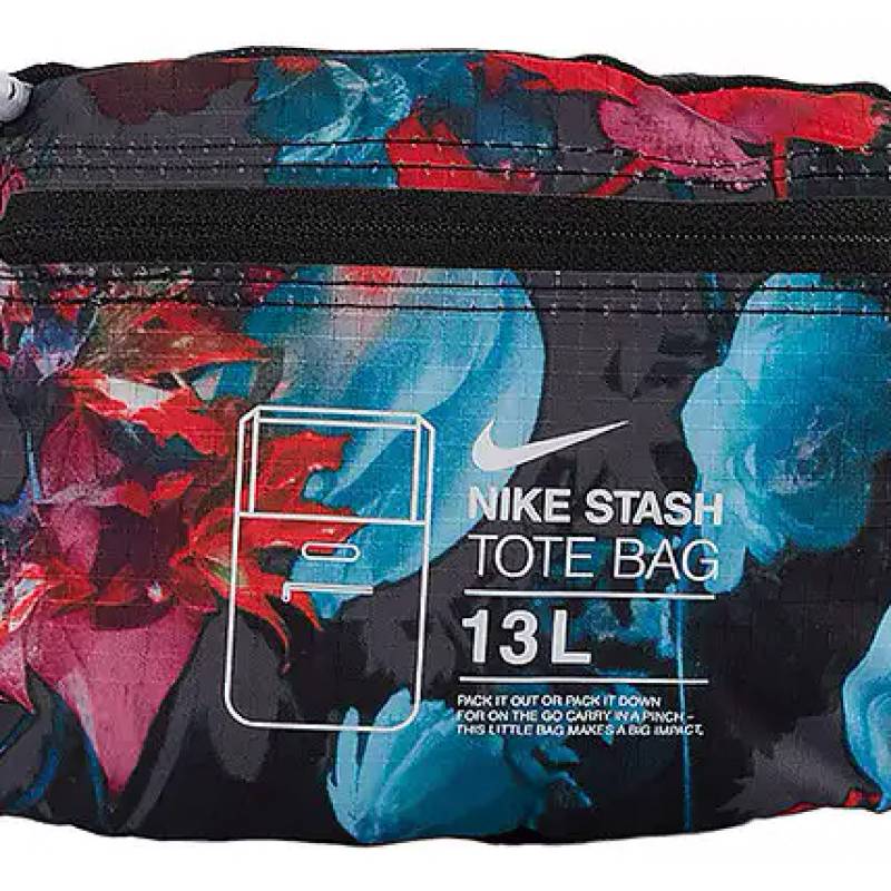 Сумка на плече Nike NK STASH TOTE - AOP чорний, червоний, синій Уні 43 x 36 x 15 см DT-DV3089-010, рис. 2