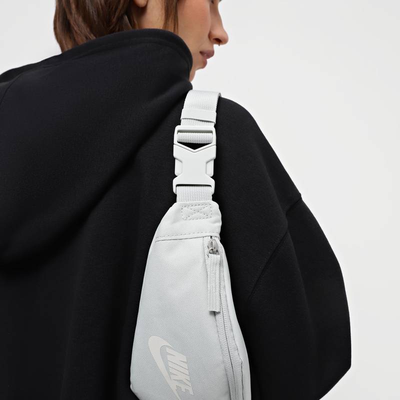 Сумка на пояс Nike NK HERITAGE S WAISTPACK 1L сірий Уні 28x8x13 см DT-DB0488-035, рис. 6