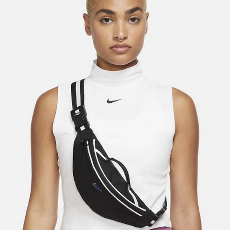 Сумка на пояс Nike NK HERITAGE S WSTPCK - RETRO 1L чорний Уні 28х8х13 см DT-DR6266-010, рис. 0