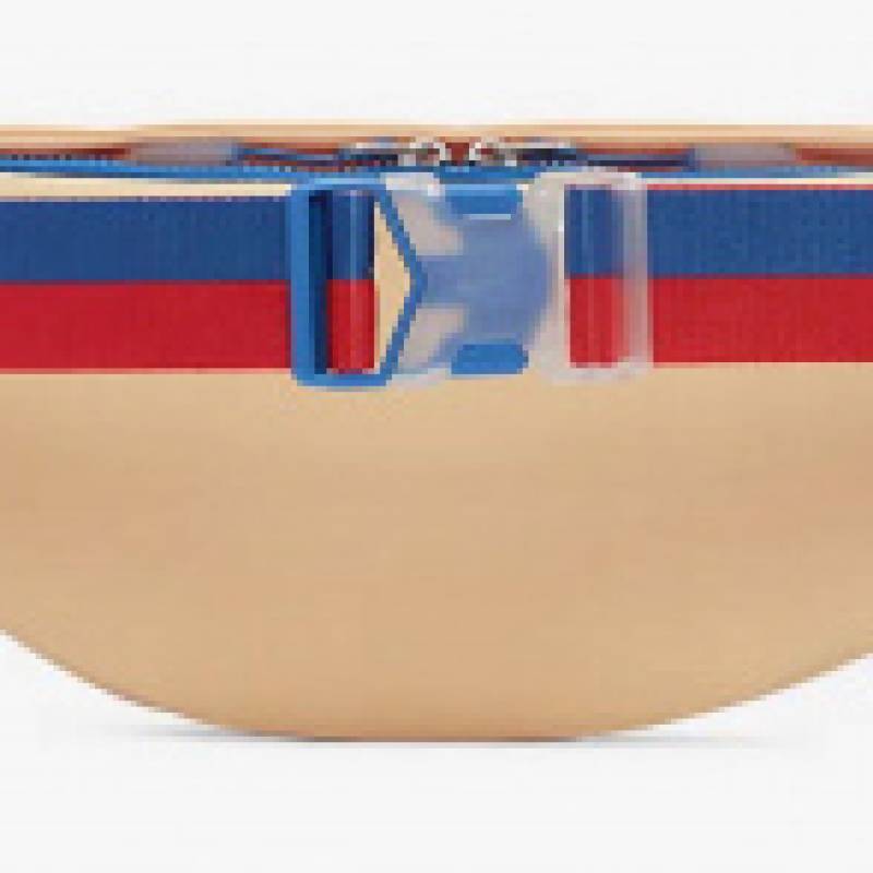 Сумка на пояс Nike NK HERITAGE WAISTPACK - FSTVL рожевий, синій Уні 10 x 41 x 15 см DT-DZ6293-266, рис. 2