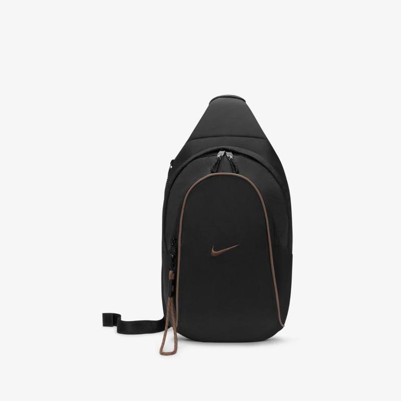Сумка через плече Nike NK NSW ESSENTIALS SLING BAG чорний Уні 12.5х21х4 см DT-DJ9796-010, рис. 0