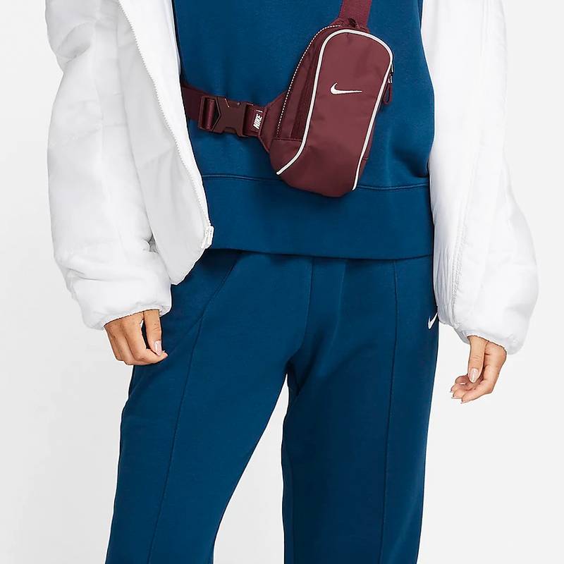 Сумка через плече Nike NK NSW ESSNTL CRSSBDY-MTL PULL 1L бордовий Уні 20.5x12.5x5 см DT-FB2850-681, рис. 2