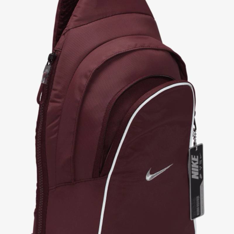 Сумка через плече Nike NK NSW ESSNTL SLING BG-MTL PLL 8L бордовий Уні 44,5x22x10 см DT-FB2851-681, рис. 8