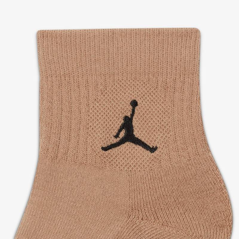 Шкарпетки Nike U J ED CUSH POLY ANKLE 3PR 144 бежевий, коричневий, фіолетовий Уні 38-42 DT-DX9655-905, рис. 2