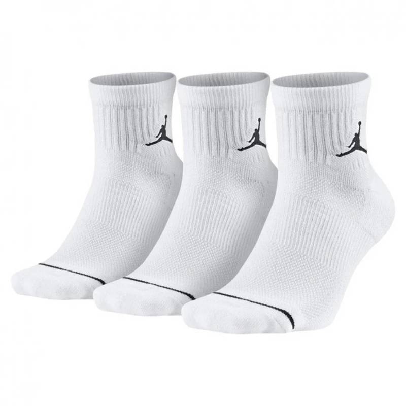 Шкарпетки Nike U J ED CUSH POLY ANKLE 3PR 144 білий Уні 38-42 DT-DX9655-100, рис. 0