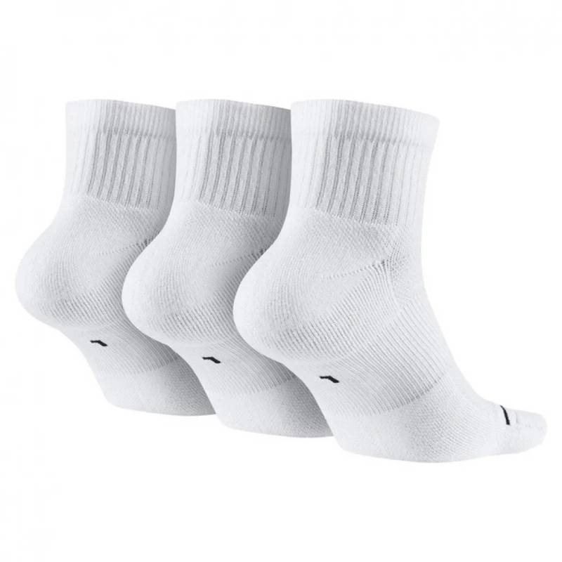 Шкарпетки Nike U J ED CUSH POLY ANKLE 3PR 144 білий Уні 38-42 DT-DX9655-100, рис. 1