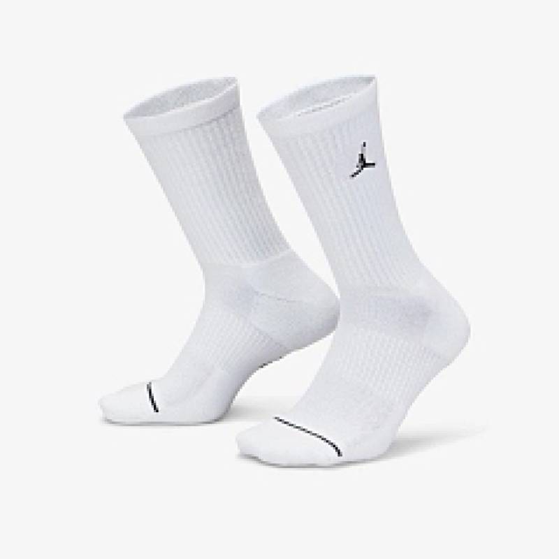 Шкарпетки Nike U J ED CUSH POLY CREW 3PR 144 білий Уні 34-38 DT-DX9632-100, рис. 3
