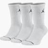 Шкарпетки Nike U J ED CUSH POLY CREW 3PR 144 білий Уні 34-38 DT-DX9632-100, прев. 0