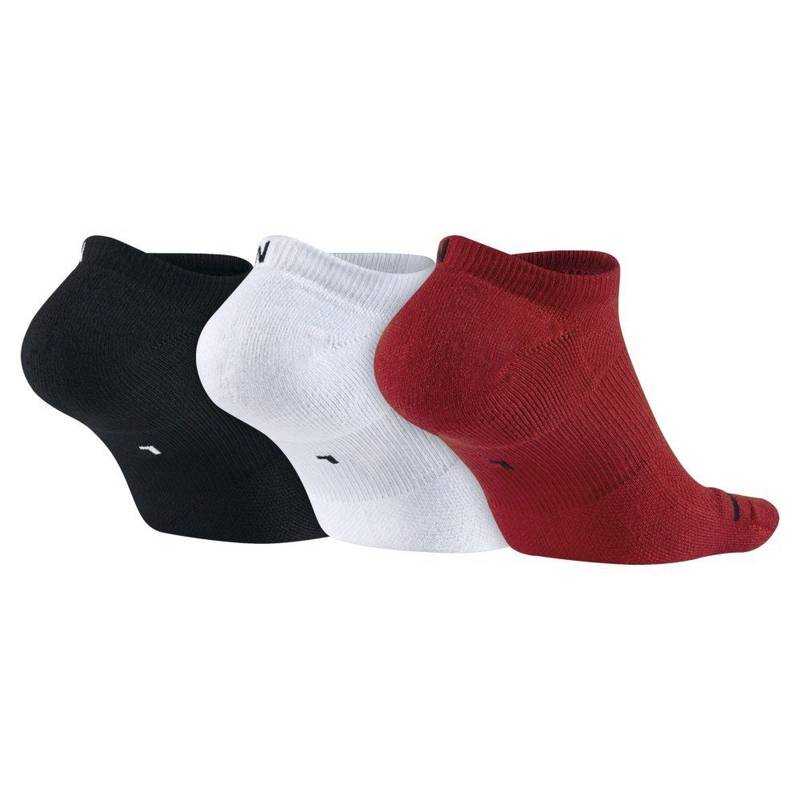 Шкарпетки Nike U J EVERYDAY MAX NS 3PR чорний, білий, червоний Уні 34-38 DT-SX5546-011, рис. 1