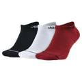 Шкарпетки Nike U J EVERYDAY MAX NS 3PR чорний, білий, червоний Уні 34-38 DT-SX5546-011, прев. 0