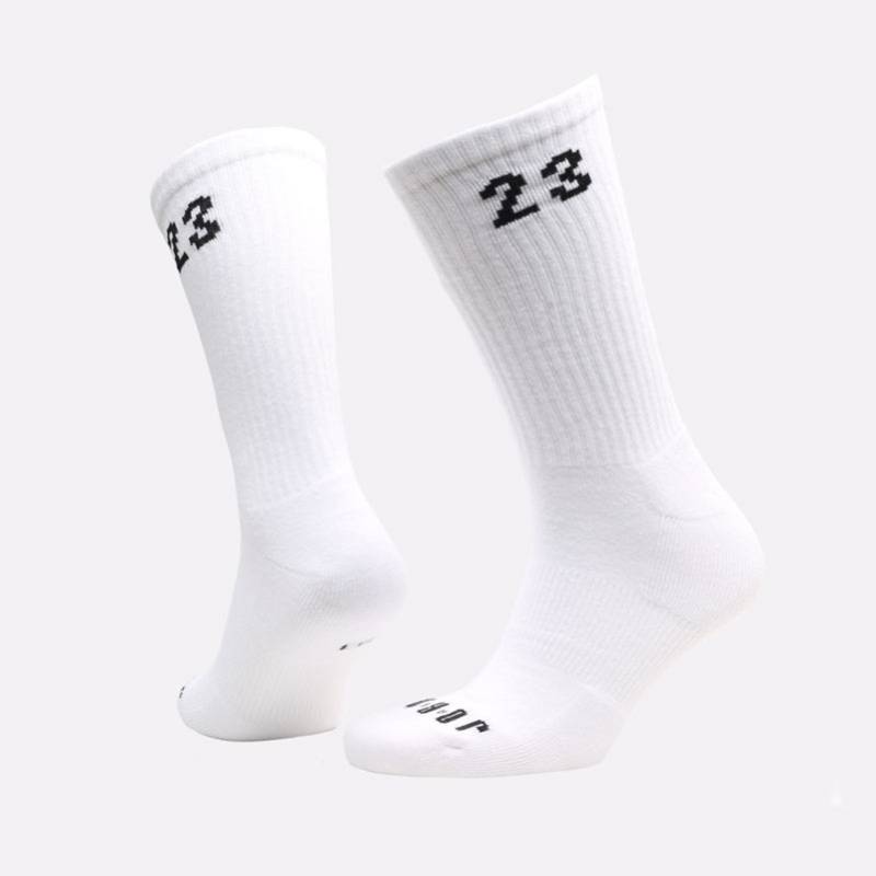 Шкарпетки Nike U JORDAN ESSENTIAL CREW 3PR білий Уні 38-42 DT-DA5718-100, рис. 1