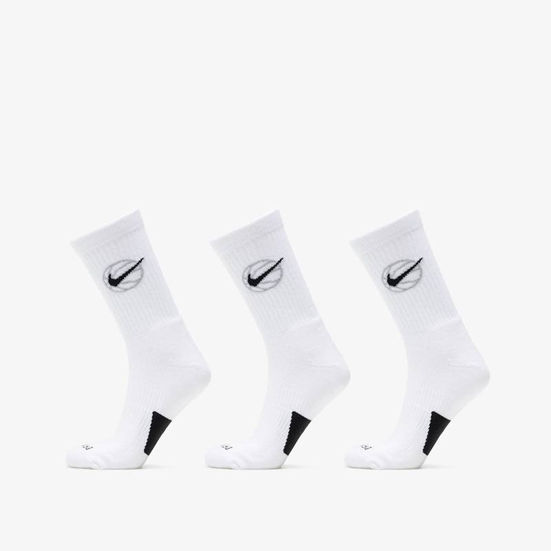 Шкарпетки Nike U NK CREW EVERYDAY BBALL 3PR білий Уні 46-50 DT-DA2123-100, рис. 0
