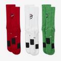 Шкарпетки Nike U NK CREW EVERYDAY BBALL 3PR білий, зелений, червоний Уні 38-42 DT-DA2123-909, прев. 1