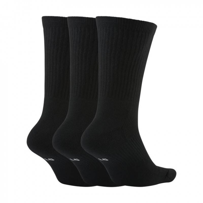 Шкарпетки Nike U NK CREW EVERYDAY BBALL 3PR чорний Уні 38-42 DT-DA2123-010, рис. 1