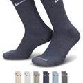 Шкарпетки Nike U NK ED PLS CSH CRW 6PR - 132 сірий, бежевий, блакитний Чол 38-42 DT-SX6897-901, прев. 0