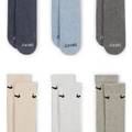 Шкарпетки Nike U NK ED PLS CSH CRW 6PR - 132 сірий, бежевий, блакитний Чол 38-42 DT-SX6897-901, прев. 1