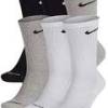 Шкарпетки Nike U NK ED PLS CSH CRW 6PR - 132 чорний, сірий, білий Чол 34-38 DT-SX6897-965, прев. 2