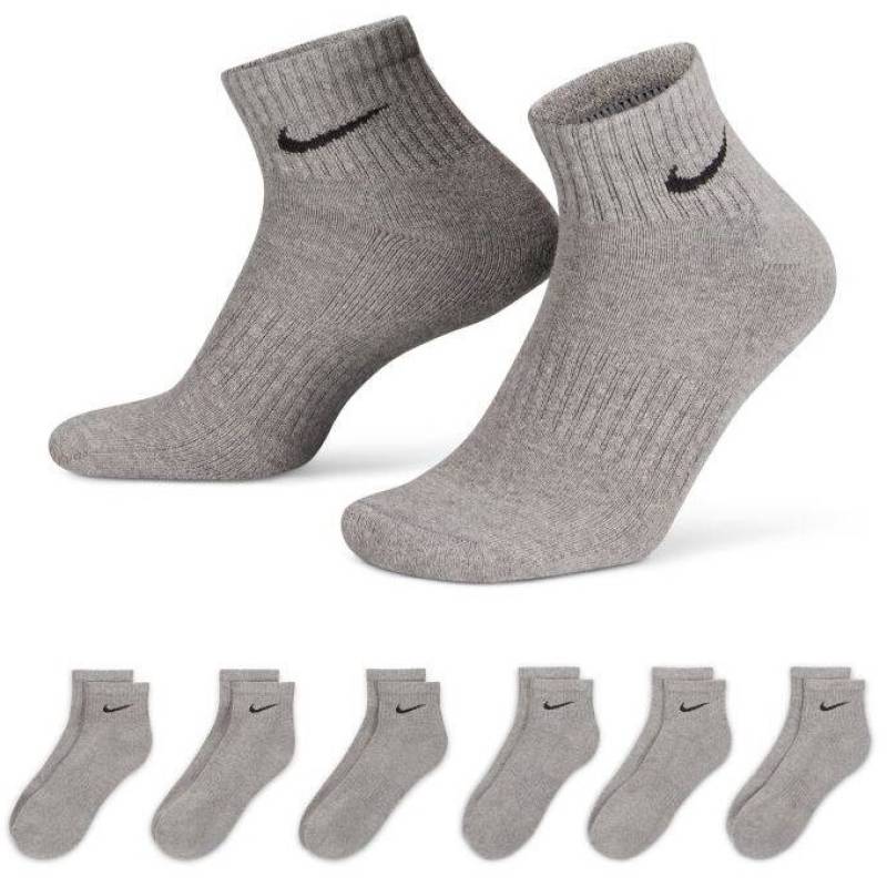 Шкарпетки Nike U NK EVERYDAY CSH ANKL 6PR 132 сірий Чол 34-38 DT-SX7669-064, рис. 0
