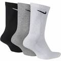 Шкарпетки Nike U NK EVERYDAY CSH CRW 3PR 132 чорний, білий, сірий Уні 38-42 DT-SX7664-964, прев. 1