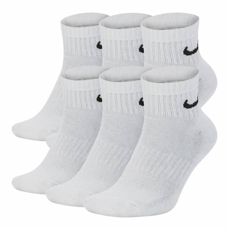 Шкарпетки Nike U NK EVERYDAY CUSH ANKL 6PR-BD білий Уні 38-42 DT-SX7669-100, рис. 0