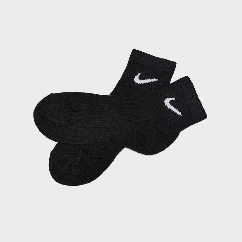 Шкарпетки Nike U NK EVERYDAY CUSH ANKLE 3PR чорний Уні 34-38 DT-SX7667-010, рис. 1