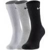 Шкарпетки Nike U NK EVERYDAY CUSH CREW 3PR чорний, білий, сірий Уні 42-46 DT-SX7664-901, прев. 1