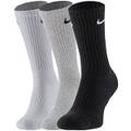 Шкарпетки Nike U NK EVERYDAY CUSH CREW 3PR чорний, білий, сірий Уні 42-46 DT-SX7664-901, прев. 1