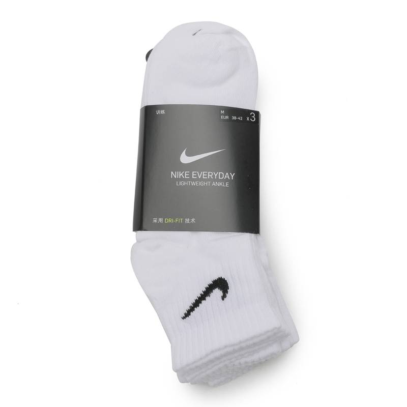 Шкарпетки Nike U NK EVERYDAY LTWT ANKLE 3PR білий Уні 34-38 DT-SX7677-100, рис. 3