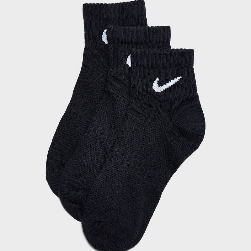 Шкарпетки Nike U NK EVERYDAY LTWT ANKLE 3PR чорний Уні 34-38 DT-SX7677-010, рис. 2