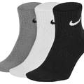 Шкарпетки Nike U NK EVERYDAY LTWT ANKLE 3PR чорний, білий, сірий Уні 46-50 DT-SX7677-901, прев. 0