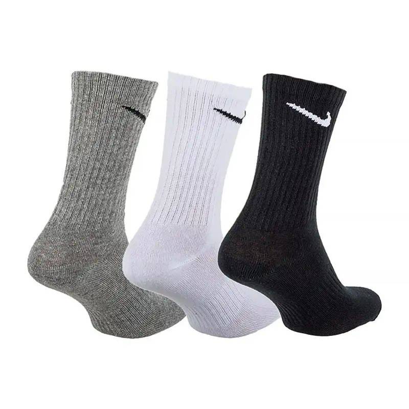 Шкарпетки Nike U NK EVERYDAY LTWT CREW 3PR білий, сірий, чорний Чол 34-38 DT-SX7676-964, рис. 1