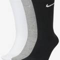 Шкарпетки Nike U NK EVERYDAY LTWT CREW 3PR чорний, білий, сірий Уні 46-50 DT-SX7676-901, прев. 0