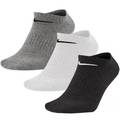 Шкарпетки Nike U NK EVERYDAY LTWT NS 3PR білий, сірий, чорний Уні 38-42 DT-SX7678-964, прев. 0