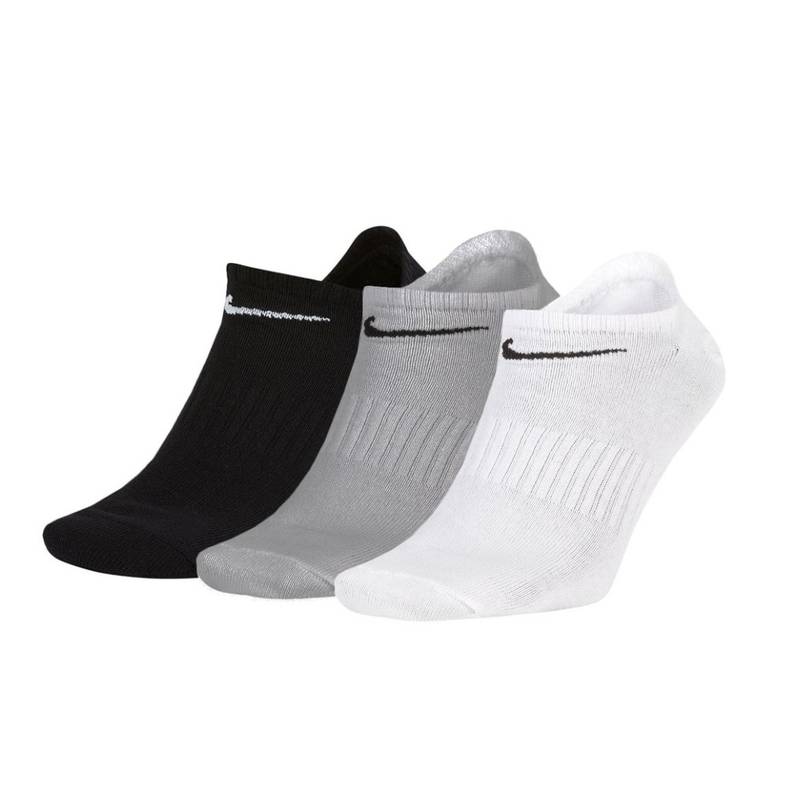 Шкарпетки Nike U NK EVERYDAY LTWT NS 3PR чорний, білий, сірий Уні 34-38 DT-SX7678-901, рис. 0