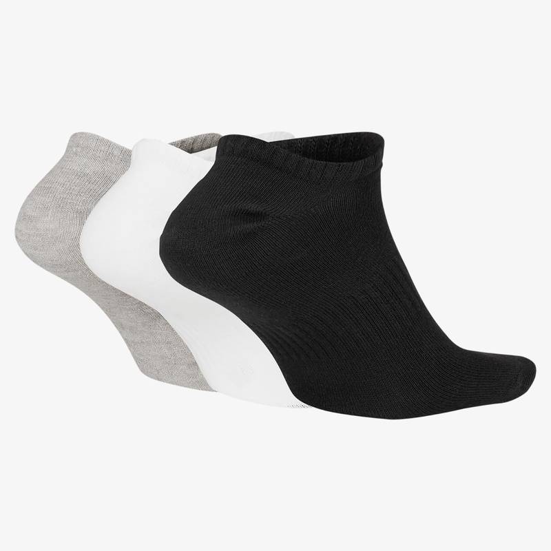 Шкарпетки Nike U NK EVERYDAY LTWT NS 3PR чорний, білий, сірий Уні 34-38 DT-SX7678-901, рис. 2