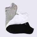 Шкарпетки Nike U NK EVERYDAY LTWT NS 3PR чорний, білий, сірий Уні 34-38 DT-SX7678-901, прев. 1