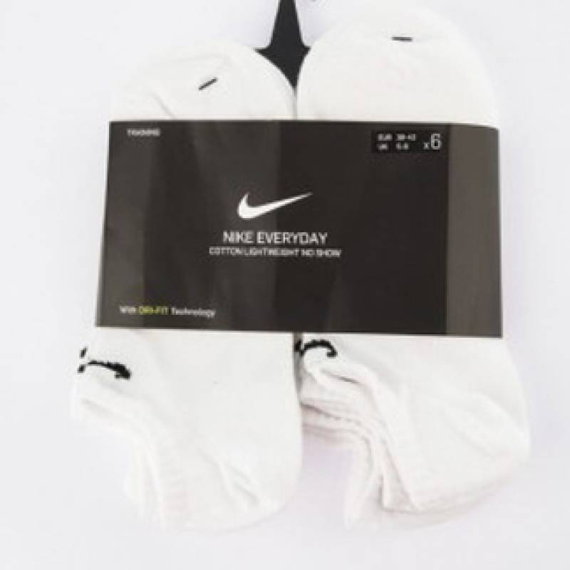 Шкарпетки Nike U NK EVERYDAY LTWT NS 6PR 132 білий Уні 34-38 DT-SX7679-100, рис. 1
