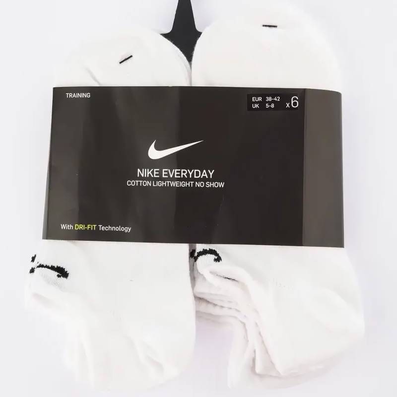 Шкарпетки Nike U NK EVERYDAY LTWT NS 6PR 132 білий Уні 34-38 DT-SX7679-100, рис. 4