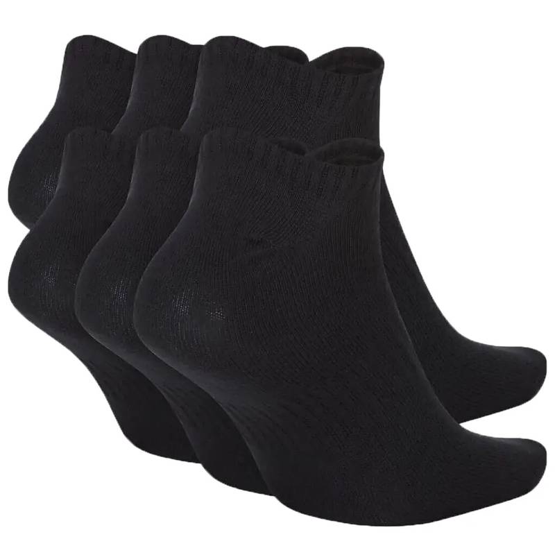 Шкарпетки Nike U NK EVERYDAY LTWT NS 6PR 132 чорний Уні 46-50 DT-SX7679-010, рис. 1