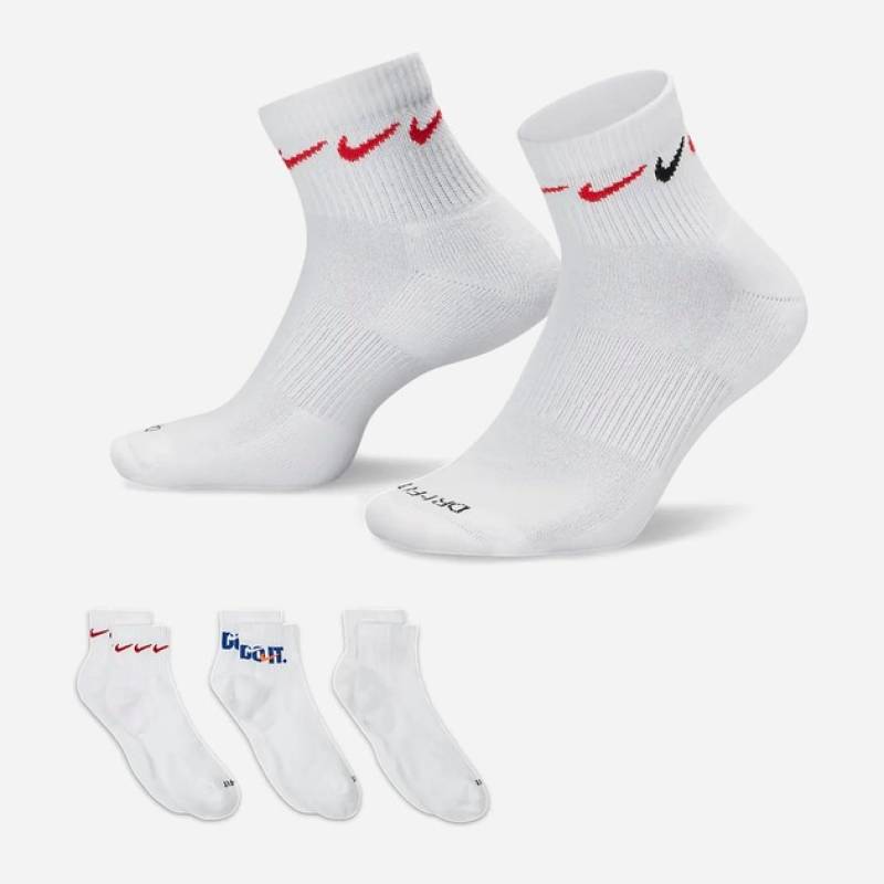 Шкарпетки Nike U NK EVERYDAY PLUS CUSH ANKLE білий, мультиколор Чол 34-38 DT-DH3827-902, рис. 0