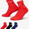 Шкарпетки Nike U NK EVERYDAY PLUS CUSH ANKLE чорний, синій, червоний Чол 34-38 DT-DH3827-905, прев. 0